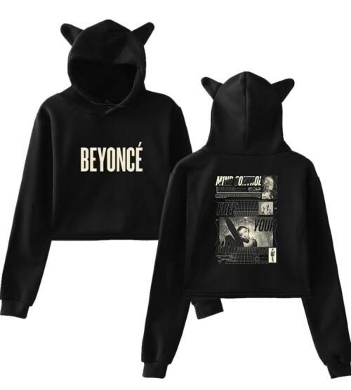 Beyonce Cropped Hoodie #4