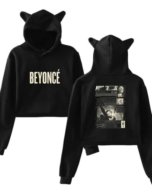 Beyonce Cropped Hoodie #4