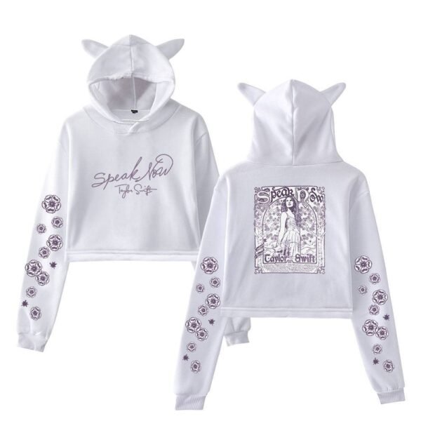 Taylor Swift Cropped Hoodie #9 - Image 2