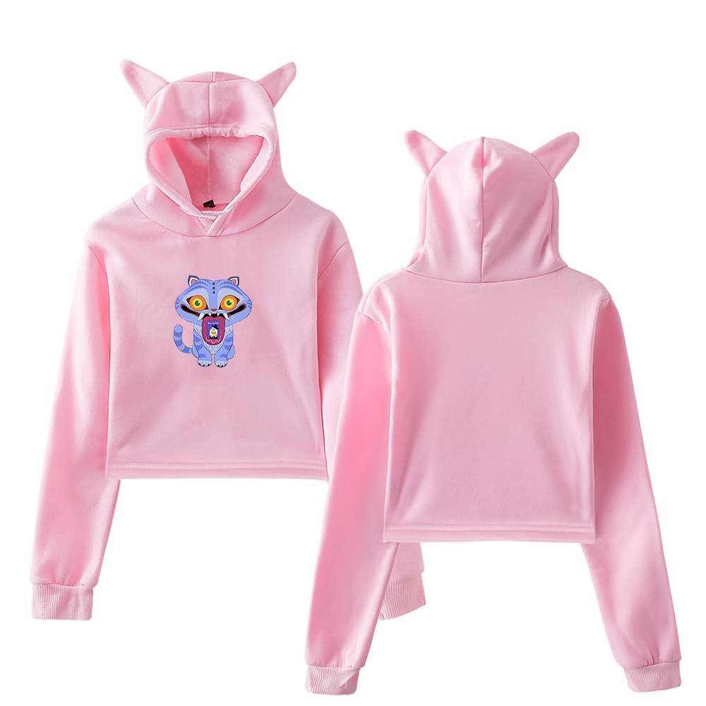 Kpop Demon Hunters Cropped Hoodie #4 - Image 5
