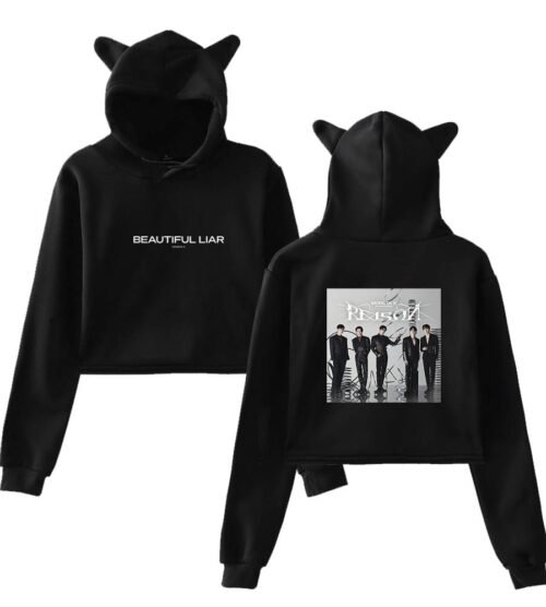Monsta X Cropped Hoodie #2