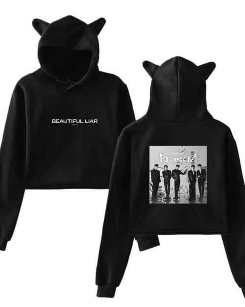 Monsta X Cropped Hoodie #2