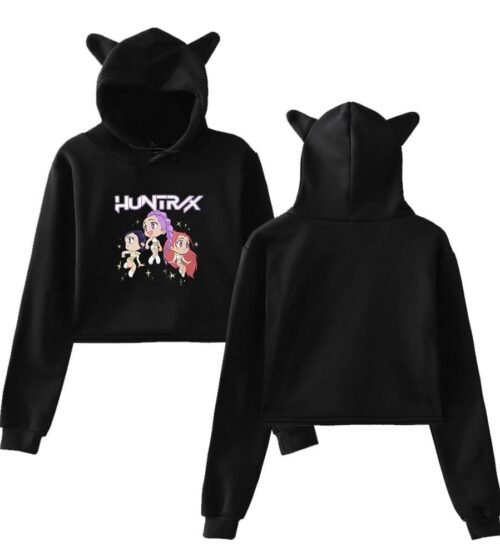 Kpop Demon Hunter Cropped Hoodie #5