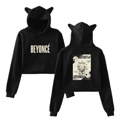 Beyonce Cropped Hoodie #1