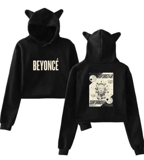 Beyonce Cropped Hoodie #1