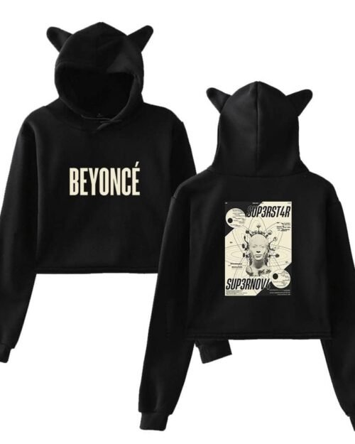 Beyonce Cropped Hoodie #1