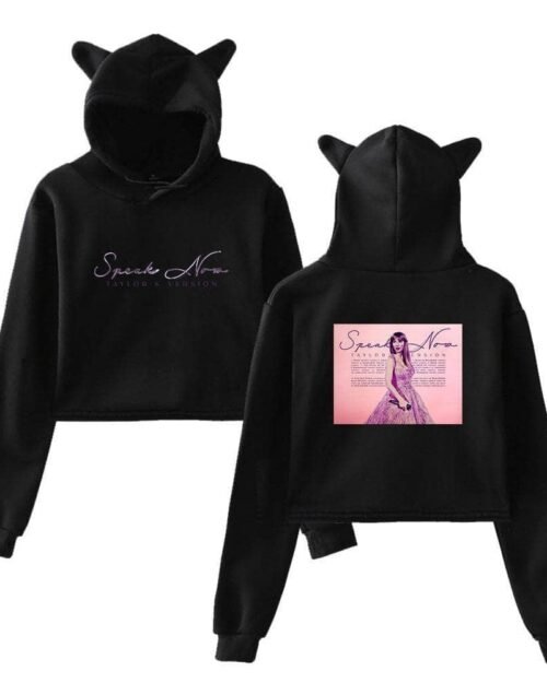 Taylor Swift Cropped Hoodie #1