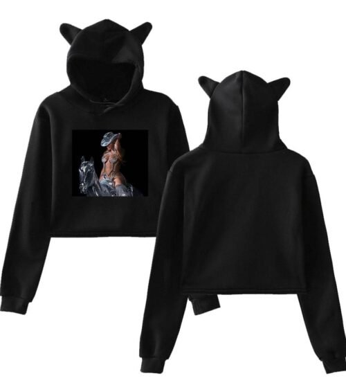 Beyonce Cropped Hoodie #5