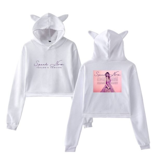 Taylor Swift Cropped Hoodie #1 - Image 2