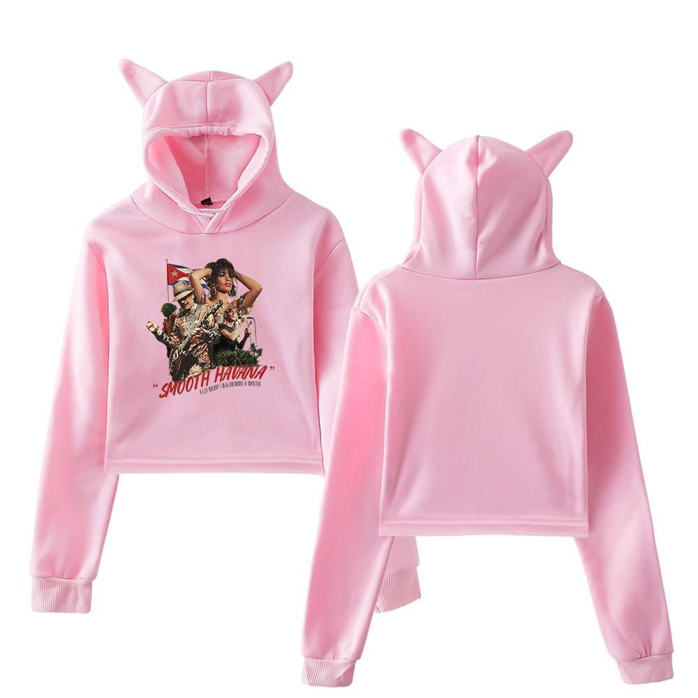 Camila Cabello Cropped Hoodie #4 - Image 5