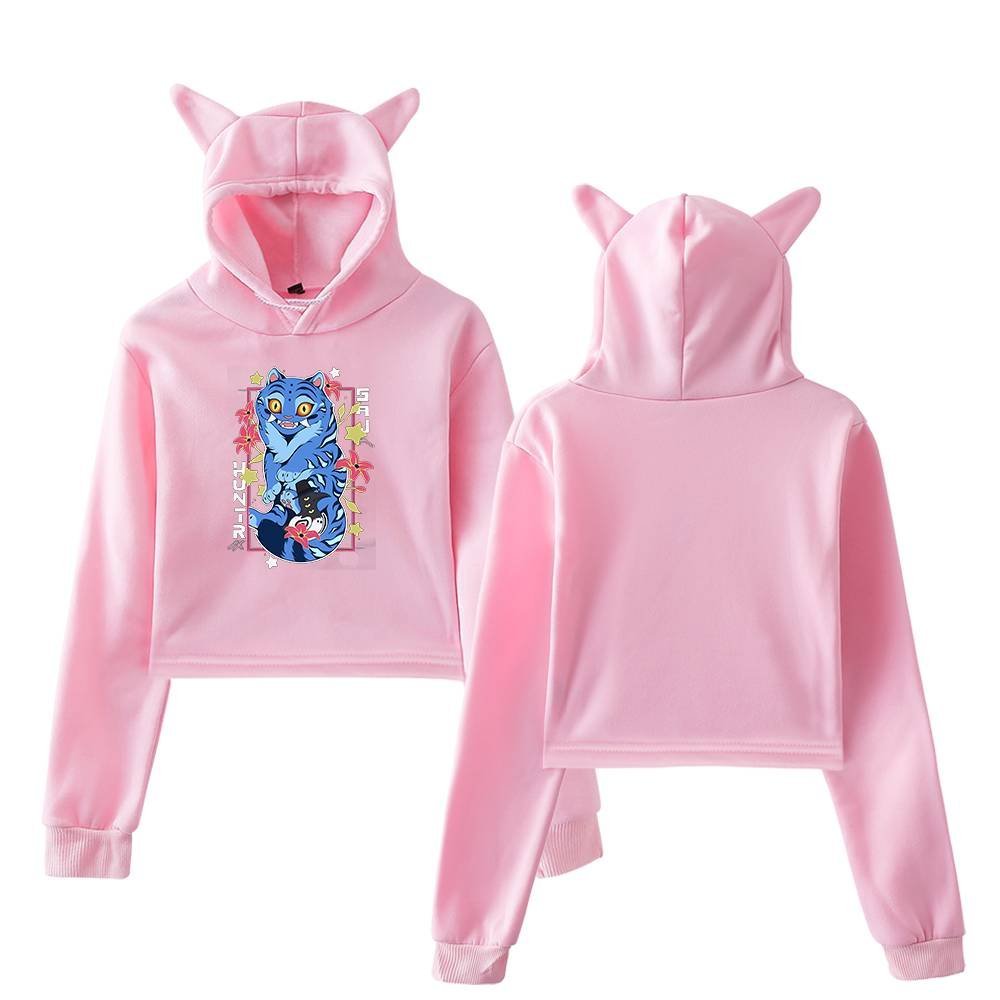 Kpop Demon Hunters Cropped Hoodie #6 - Image 5