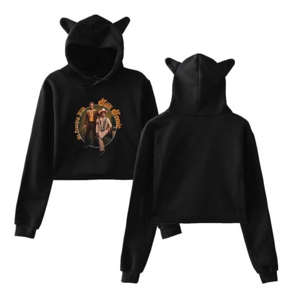 Bruno Mars Cropped Hoodie #2 - Image 2