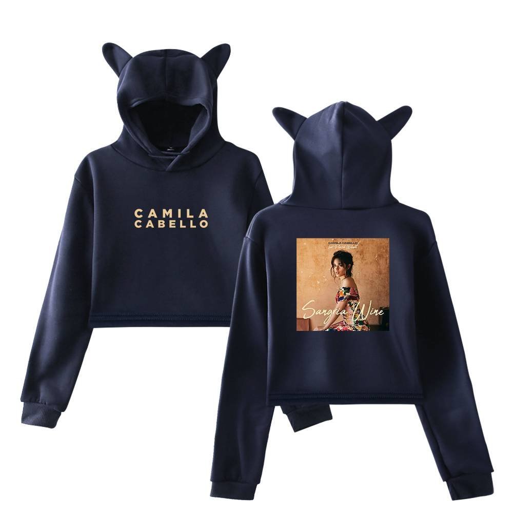 Camila Cabello Cropped Hoodie #1 - Image 3