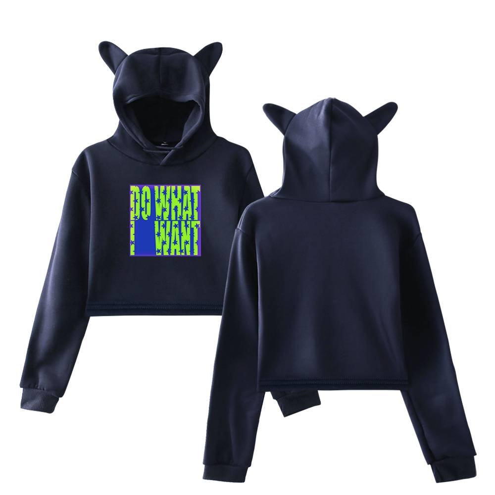 Monsta X Cropped Hoodie #3 - Image 4