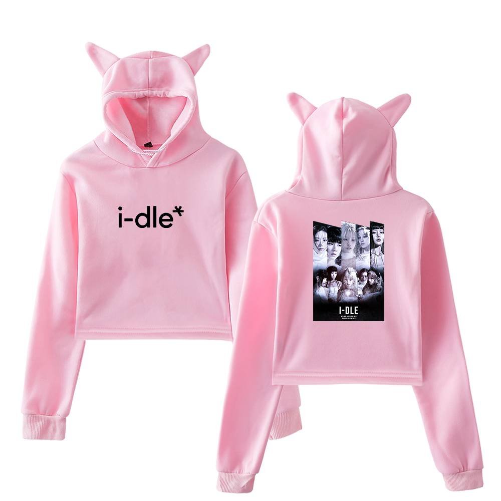 I-dle Cropped Hoodie #2 - Image 5