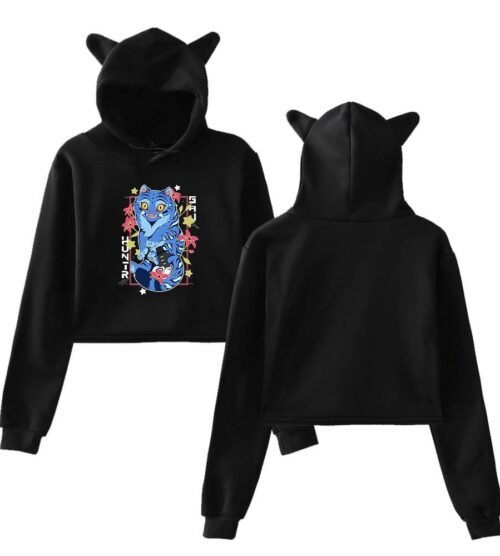 Kpop Demon Hunters Cropped Hoodie #6