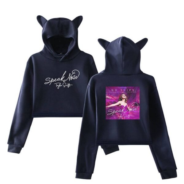 Taylor Swift Cropped Hoodie #2 - Image 3