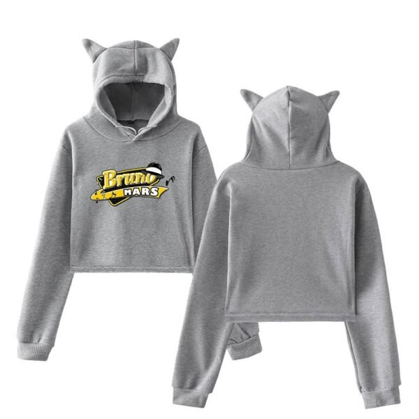 Bruno Mars Cropped Hoodie #1 - Image 4