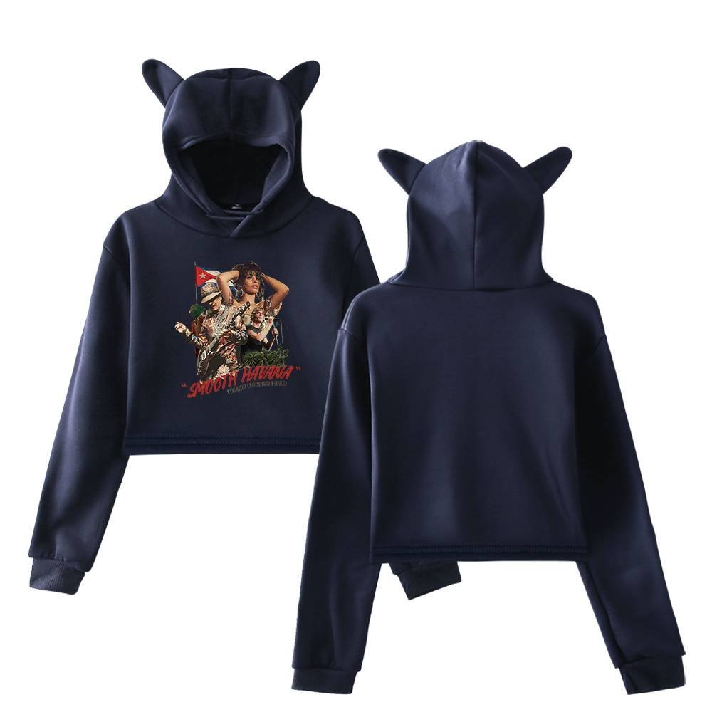 Camila Cabello Cropped Hoodie #4 - Image 3