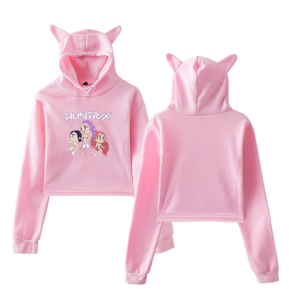 Kpop Demon Hunter Cropped Hoodie #5 - Image 5