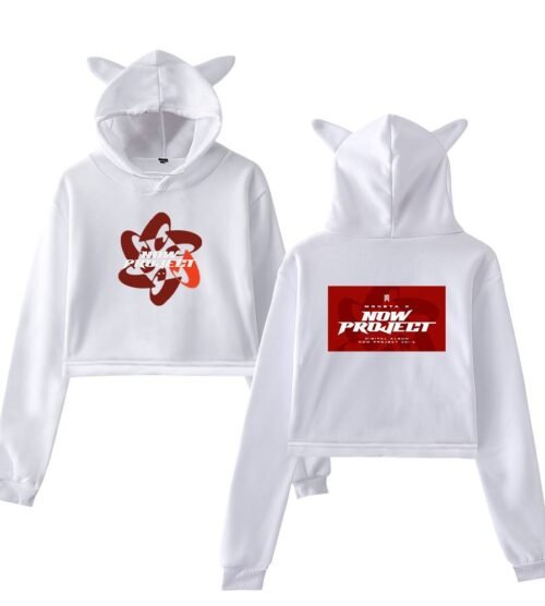 Monsta X Cropped Hoodie #4