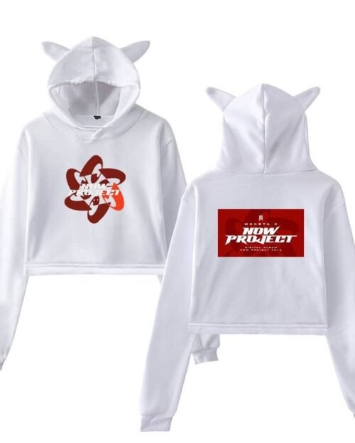 Monsta X Cropped Hoodie #4