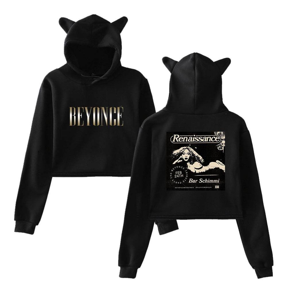 Beyonce Cropped Hoodie #7 - Image 2
