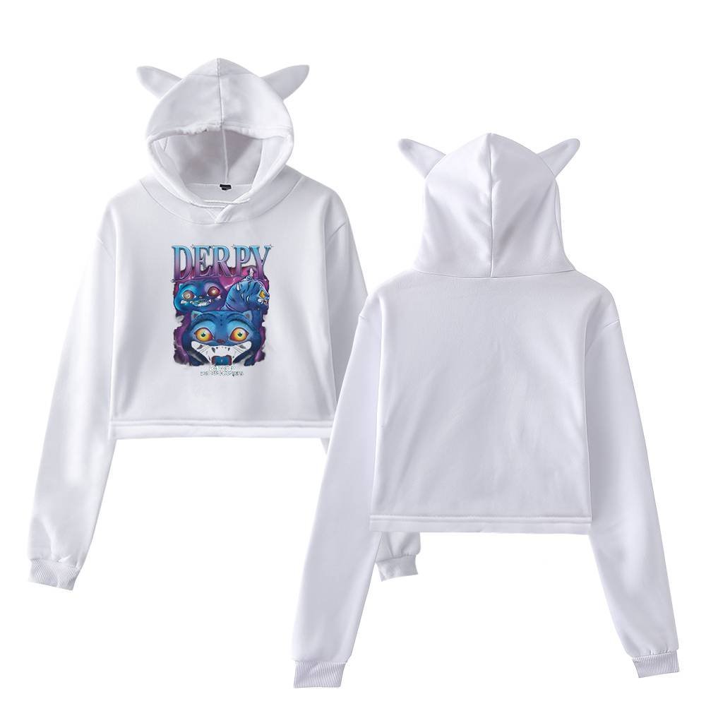 Kpop Demon Hunters Cropped Hoodie #8 - Image 3
