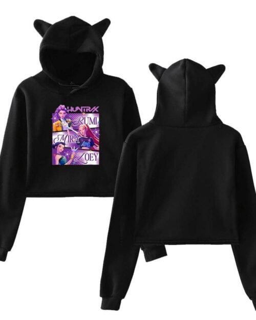 Kpop Demon Hunters Cropped Hoodie #10