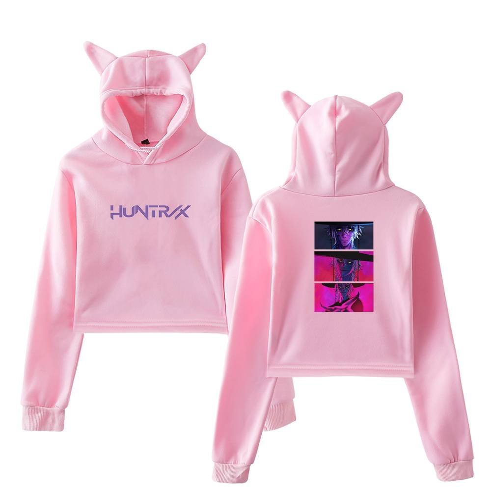 Kpop Demon Hunters Cropped Hoodie #11 - Image 5