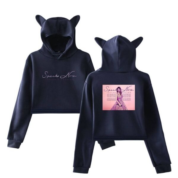 Taylor Swift Cropped Hoodie #1 - Image 3