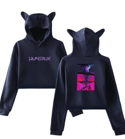 Kpop Demon Hunters Cropped Hoodie #11