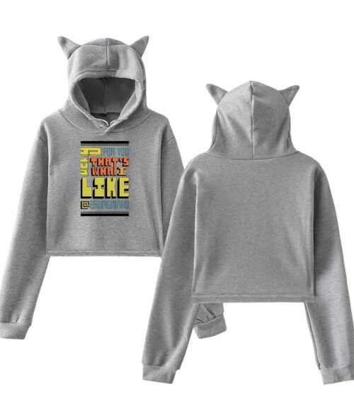 Bruno Mars Cropped Hoodie #7