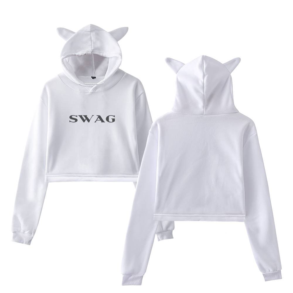Justin Bieber Cropped Hoodie #3 - Image 3