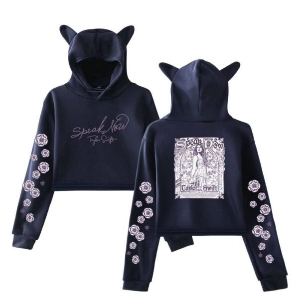 Taylor Swift Cropped Hoodie #9 - Image 3