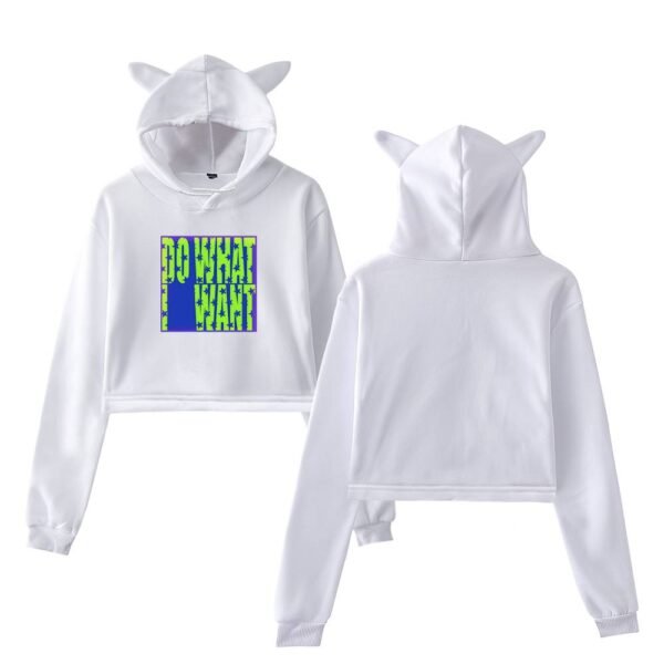 Monsta X Cropped Hoodie #3 - Image 3