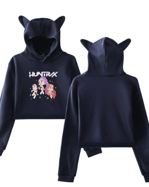 Kpop Demon Hunter Cropped Hoodie #5