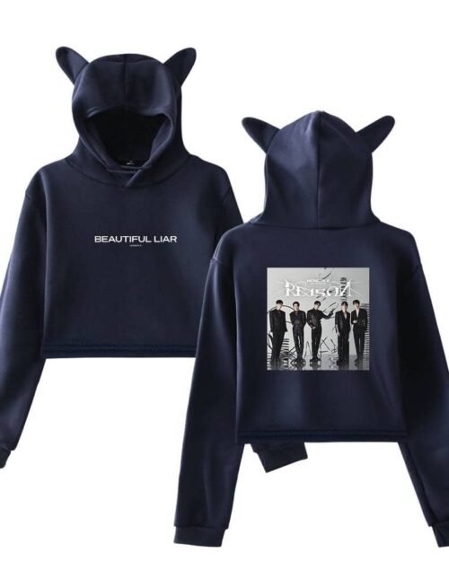 Monsta X Cropped Hoodie #2