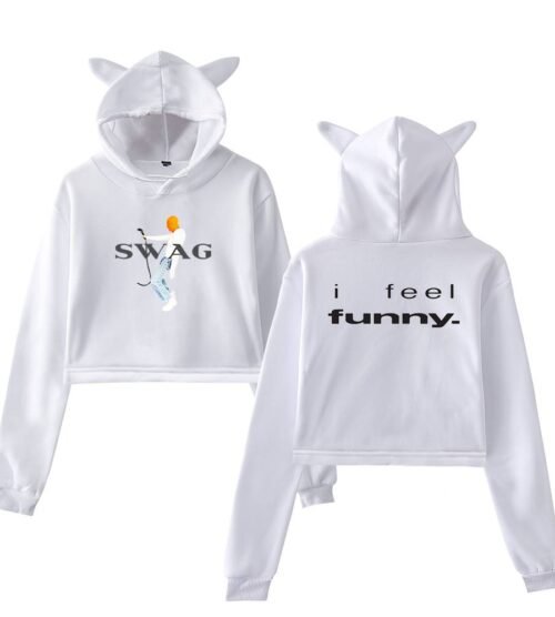 Justin Bieber Cropped Hoodie #4