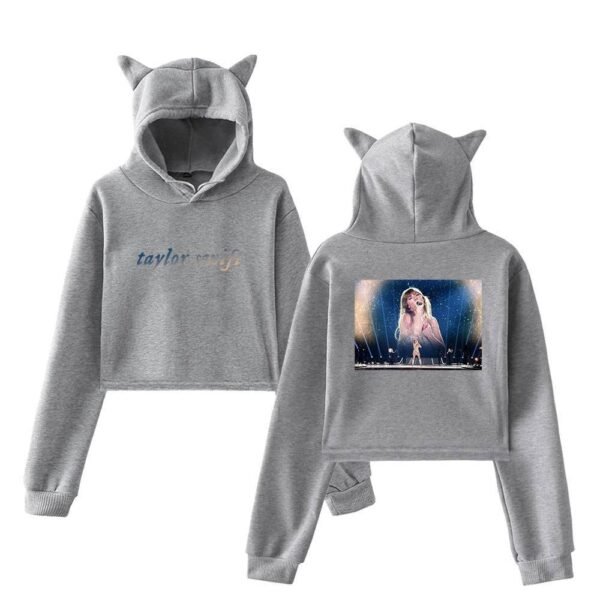 Taylor Swift Cropped Hoodie #6 - Image 4