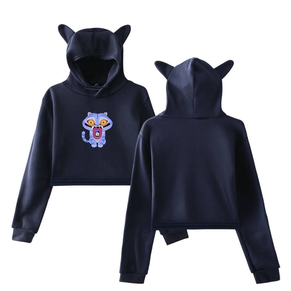 Kpop Demon Hunters Cropped Hoodie #4 - Image 3