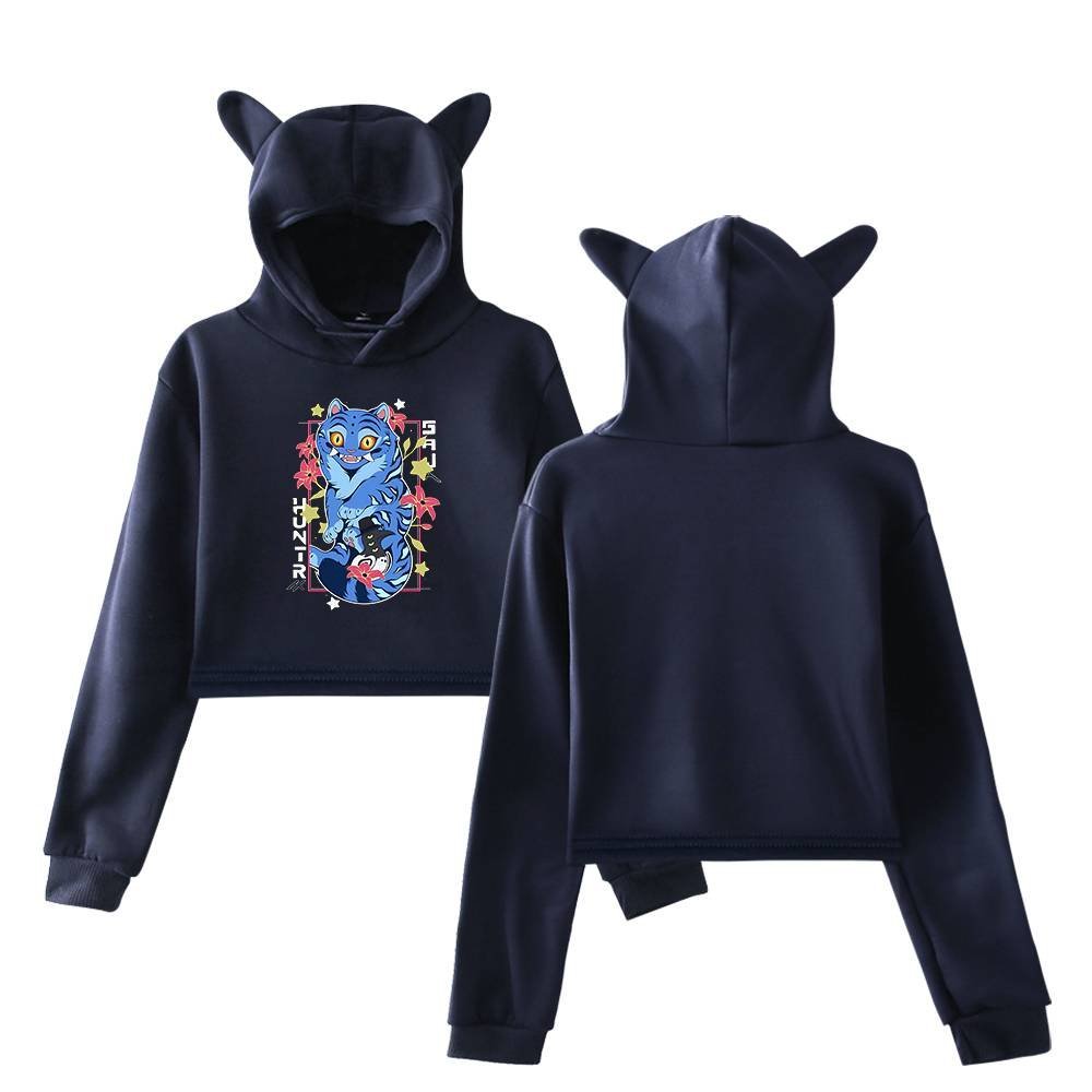 Kpop Demon Hunters Cropped Hoodie #6 - Image 3