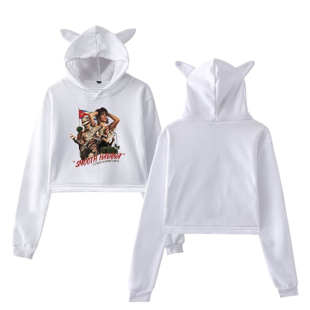 Camila Cabello Cropped Hoodie #4 - Image 2