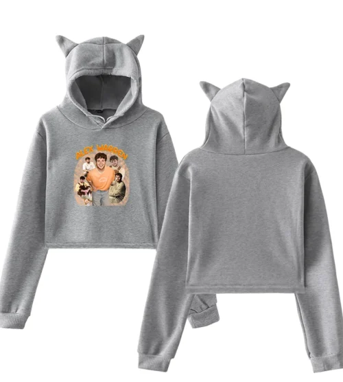 Alex Warren Cropped Hoodie #1