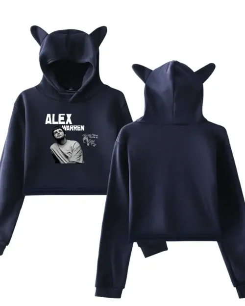 Alex Warren Cheaper Than Therapy Cropped Hoodie #4