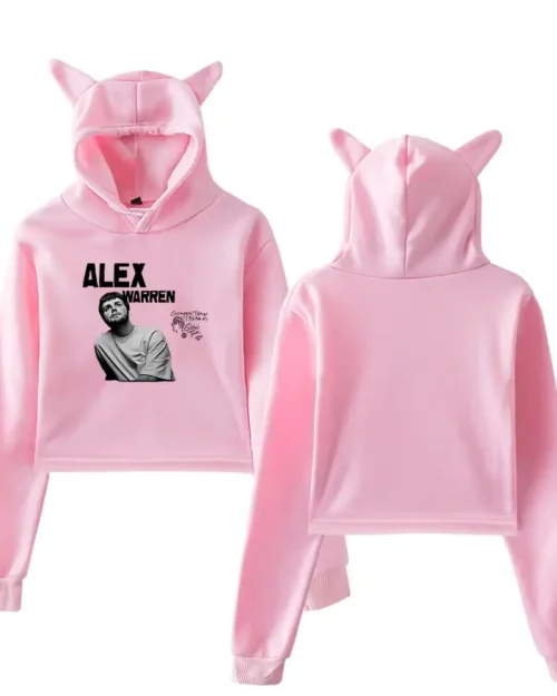 Alex Warren Cheaper Than Therapy Cropped Hoodie #4