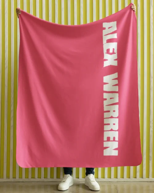 Alex Warren Blanket #5