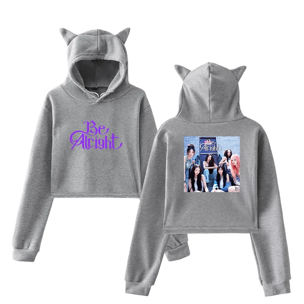IVE Cropped Hoodie #1 - Image 4