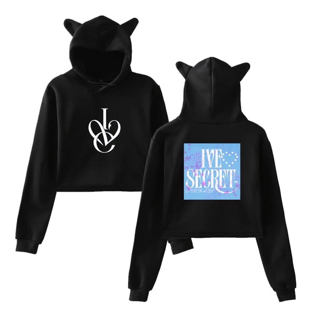 IVE Cropped Hoodie #2 - Image 4