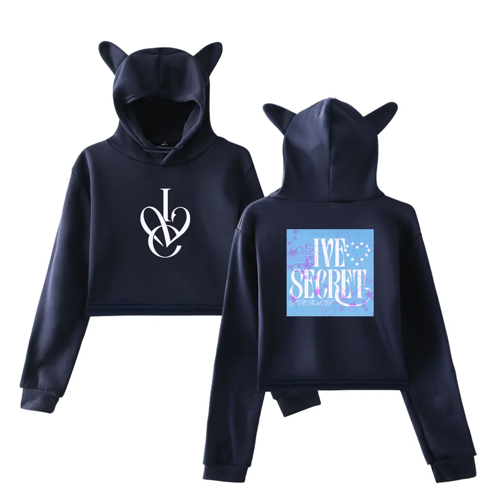 IVE Cropped Hoodie #2 - Image 3